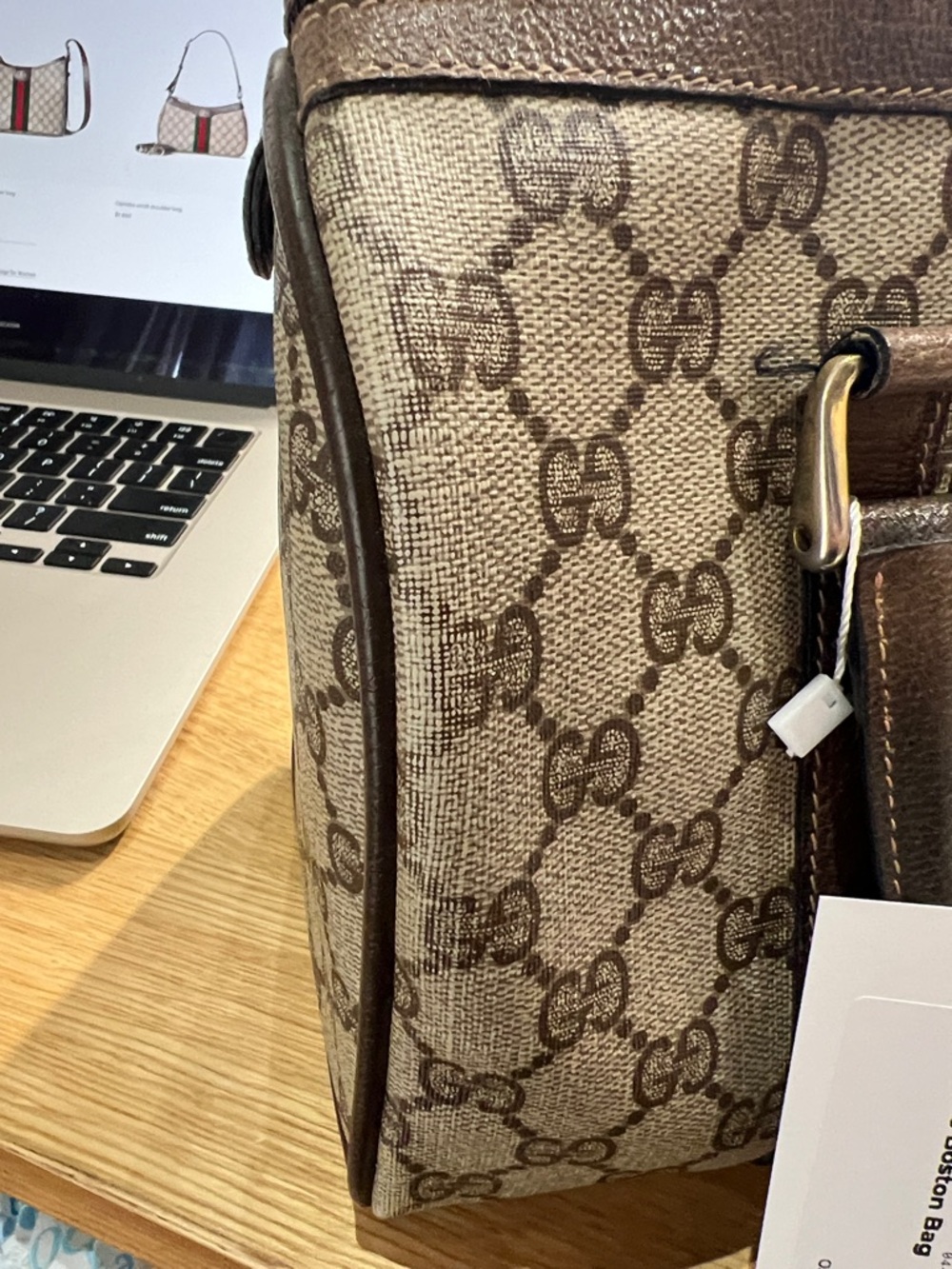 Gucci GG Plus Boston Bag - Picture 14 of 14
